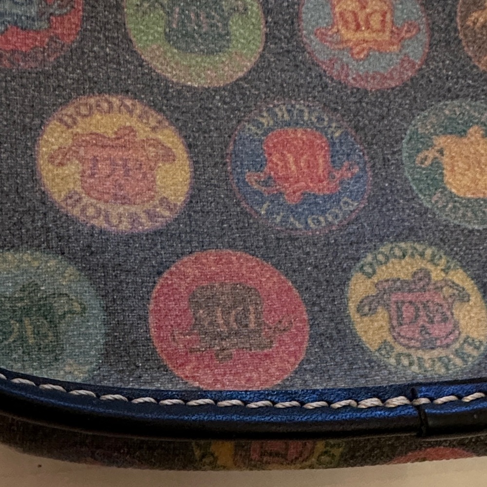 Dooney & Bourke Colorful Logo Wristlet - Picture 6 of 9
